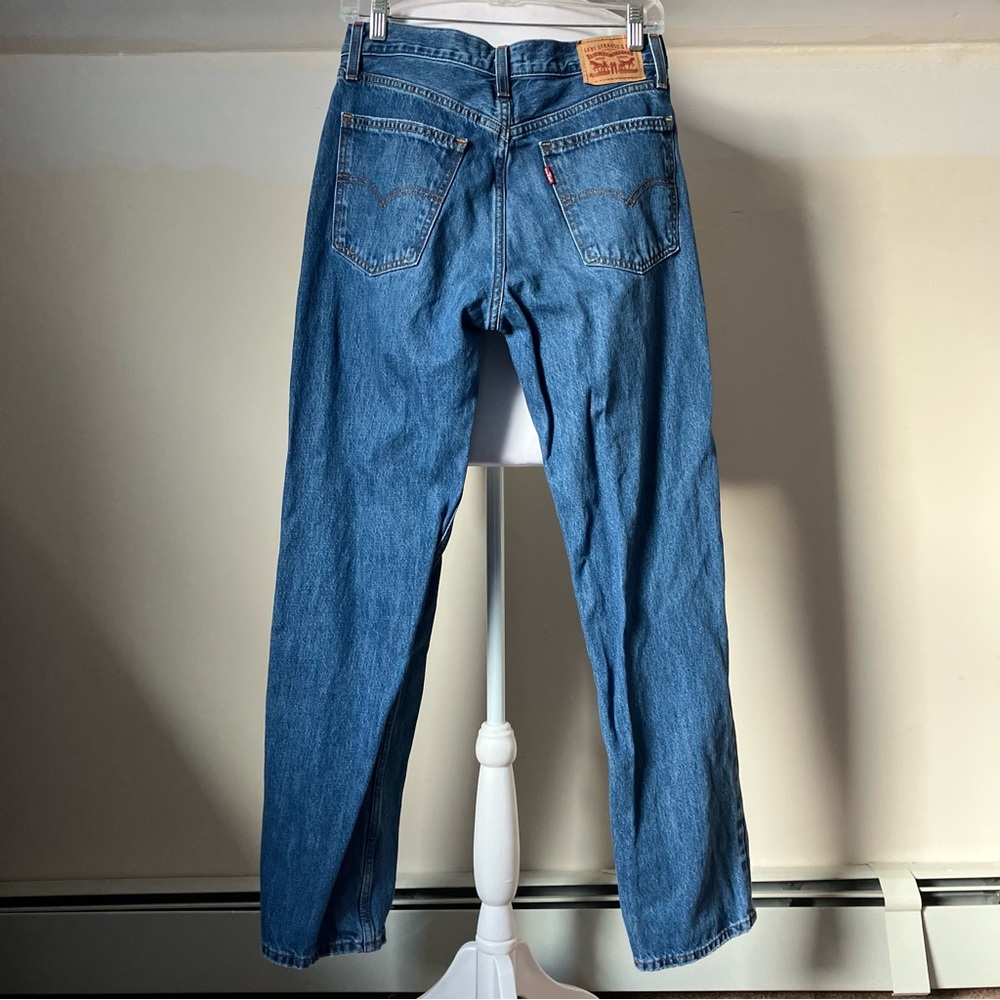 Levi’s Women’s Low Pro Straight Distressed Denim Jeans size 27 - Picture 10 of 10